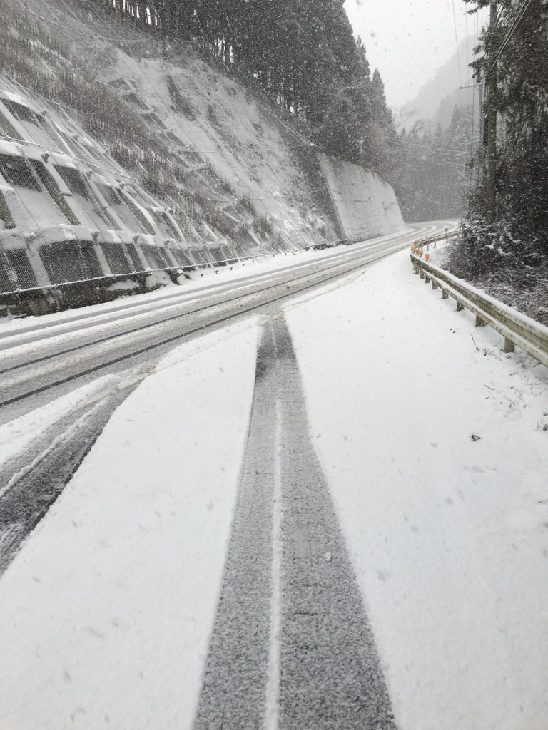 雪・・・凍結